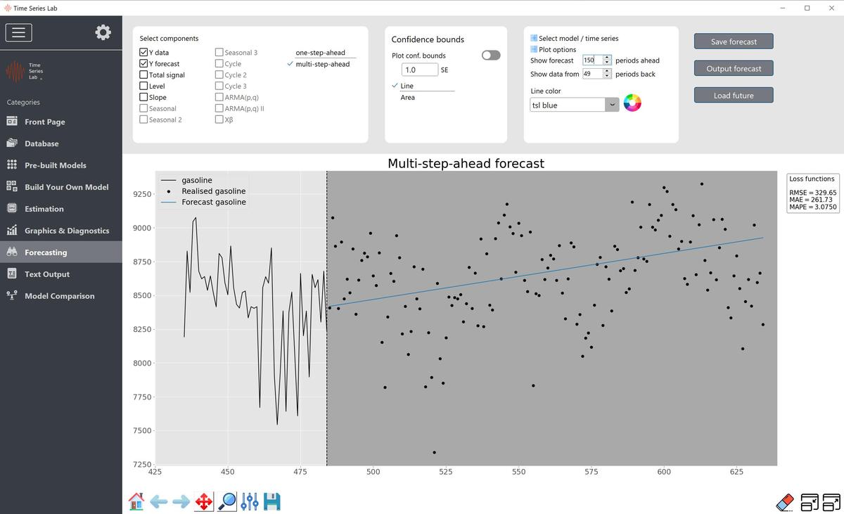 Data inspection and preparation page