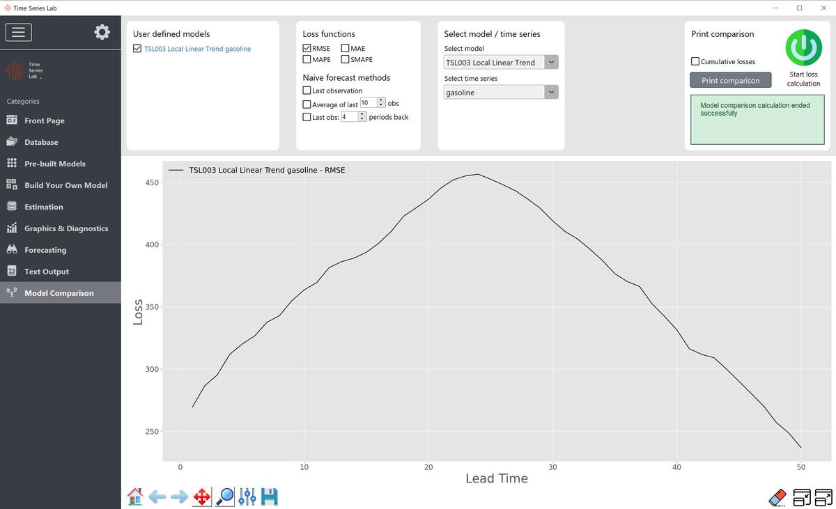 Data inspection and preparation page
