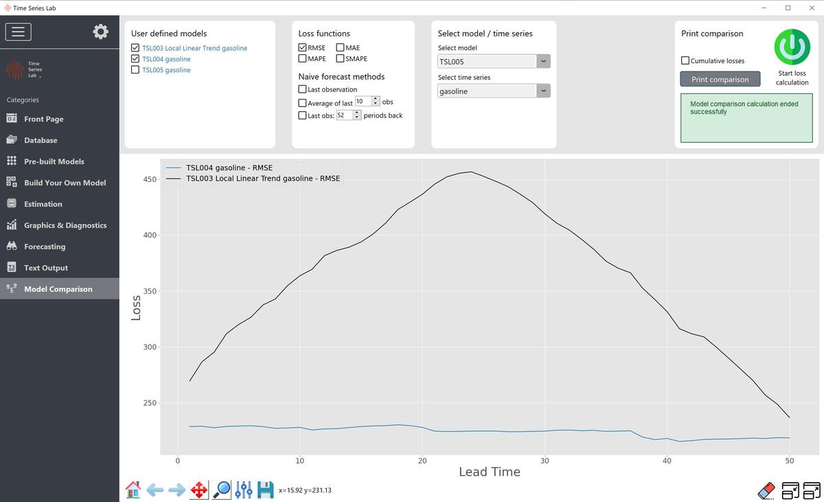 Data inspection and preparation page
