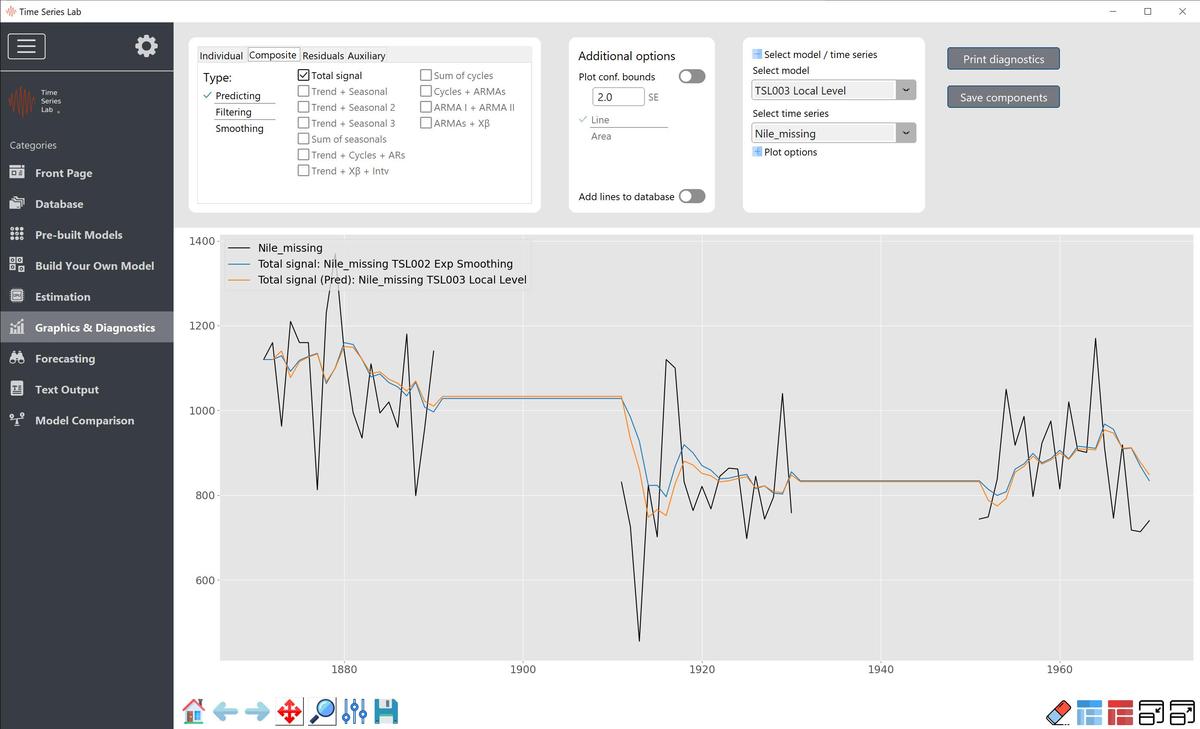Data inspection and preparation page